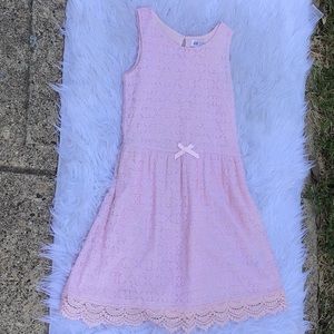 Pink floral dress (10/12)